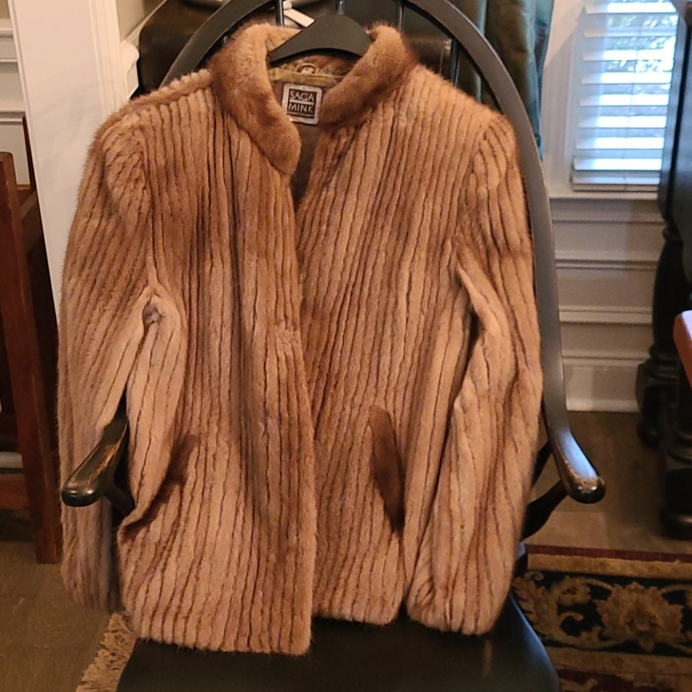 Mink coat